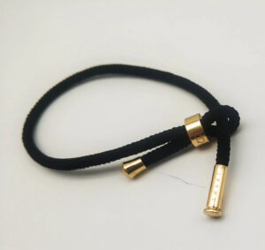 fashion nylon cord bracelets custom logo 3mm red lucky bracelet friendship nylon adjustable cord bracelet