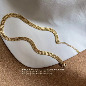 Wen Jian Kevlar Cuban Chain Natural Stone Bracelet Ins Style Niche Design European American Simple Personality Hand wen jian kevlar cuban chain natural stone bracelet ins style niche design european american simple personality hand