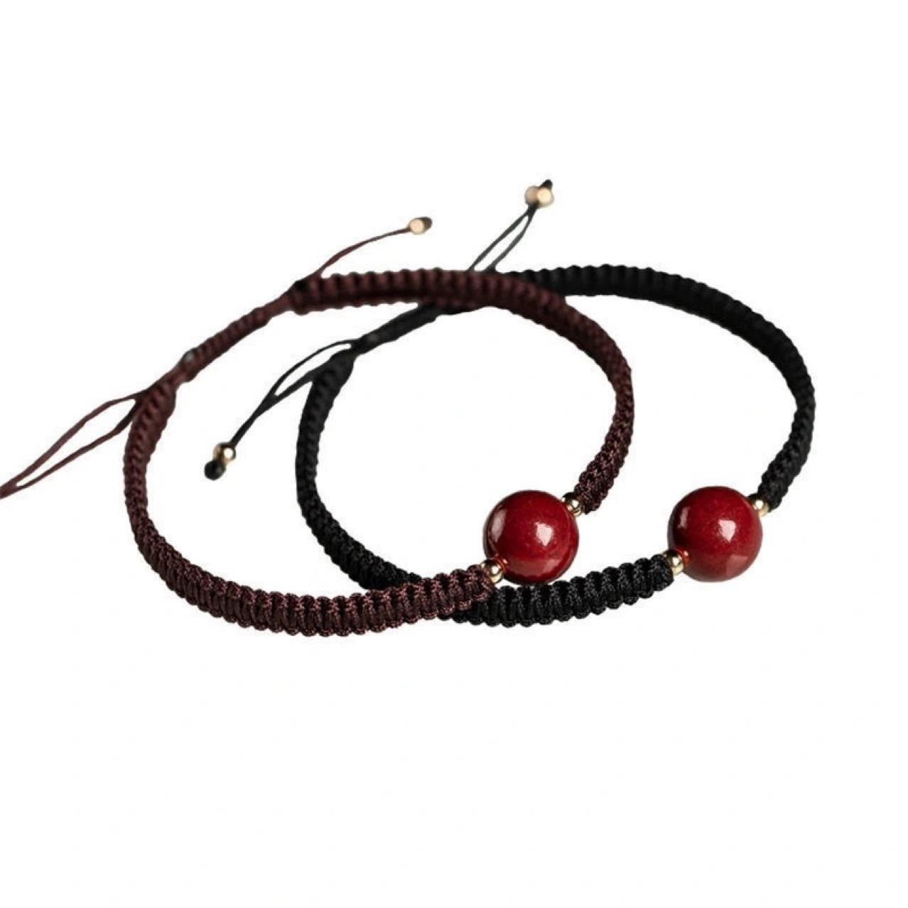 10mm purple sand rope knitting natural stone bracelet st219 10mm purple sand rope knitting natural stone bracelet st219